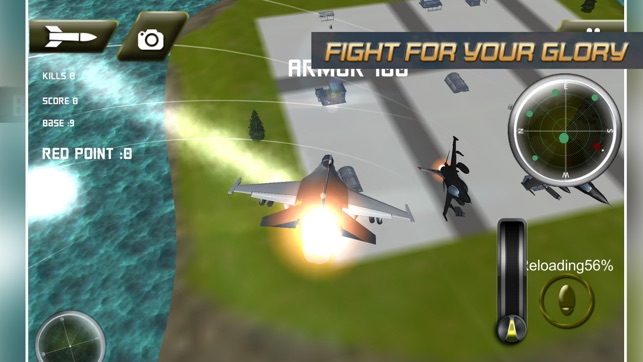Jet Gunner Simulation