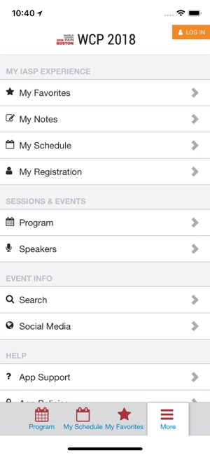 IASP World Congress 2018(圖4)-速報App