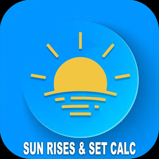 Sun Moon Rise & Set Calc icon