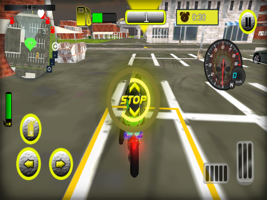 Bike Race & Motorcycle Parking iPad screenshot