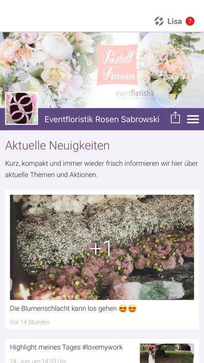 Eventfloristik Rosen Sabrowski