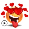Animated Love LoveMoji Sticker