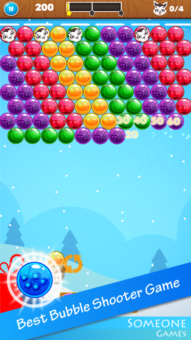 Bubble Shooter Christmas Eve screenshot 1