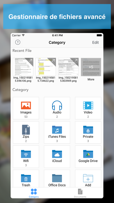 Screenshot #1 pour File Manager 11 Lite