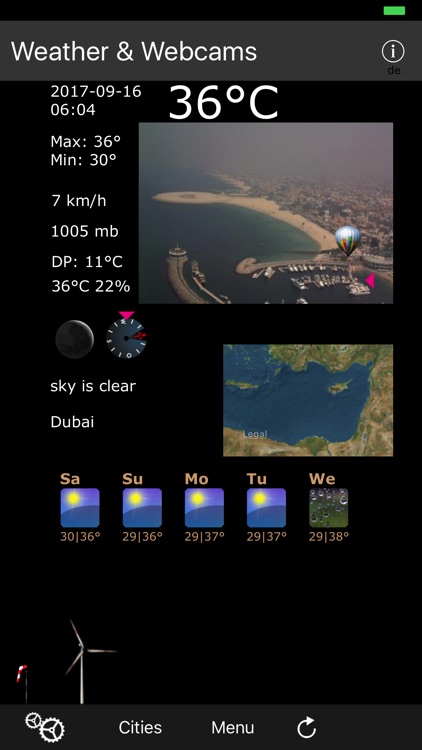 Weather & Webcams