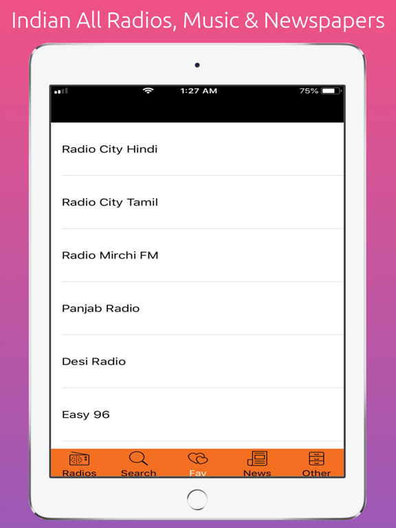 Screenshot #6 pour Indian All Radio, Music & News