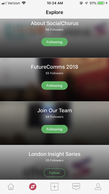 SocialChorus Preview