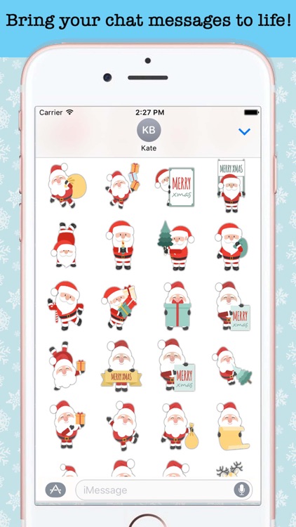 Christmas Santa Emoji Stickers screenshot-4