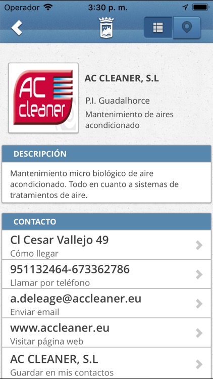 Parques Empresariales Málaga screenshot-4