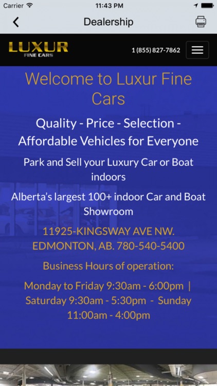 Luxur Fine Cars screenshot-3