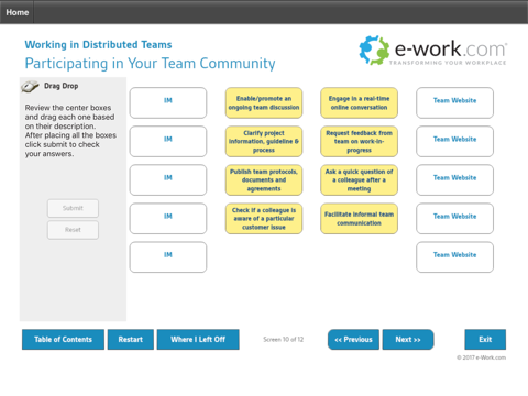 e-Work Portal screenshot 2