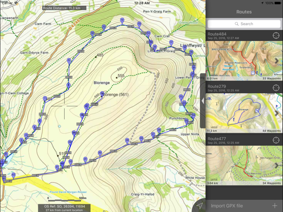 Screenshot #5 pour Brecon Beacons Maps Offline