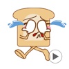 Hottie Bread Animated - Bread Emoji Expression GIF