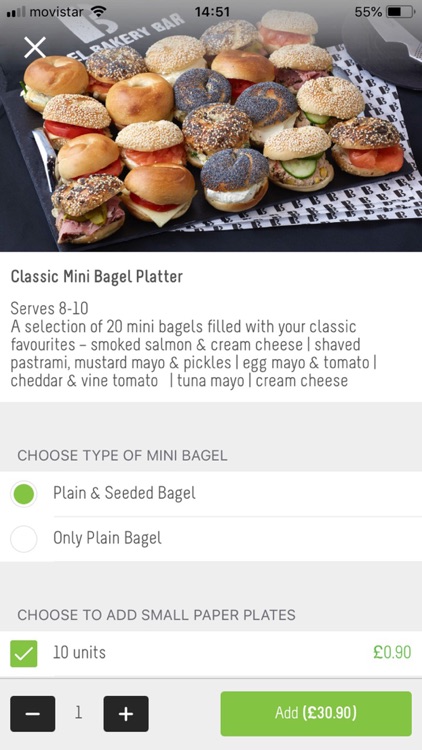 B Bagel Platters screenshot-3