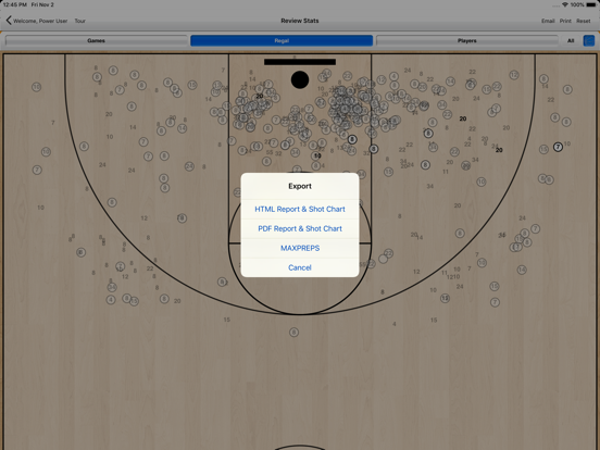 Basketball Stat Tracker Live iPad screenshot 8 - Sports app