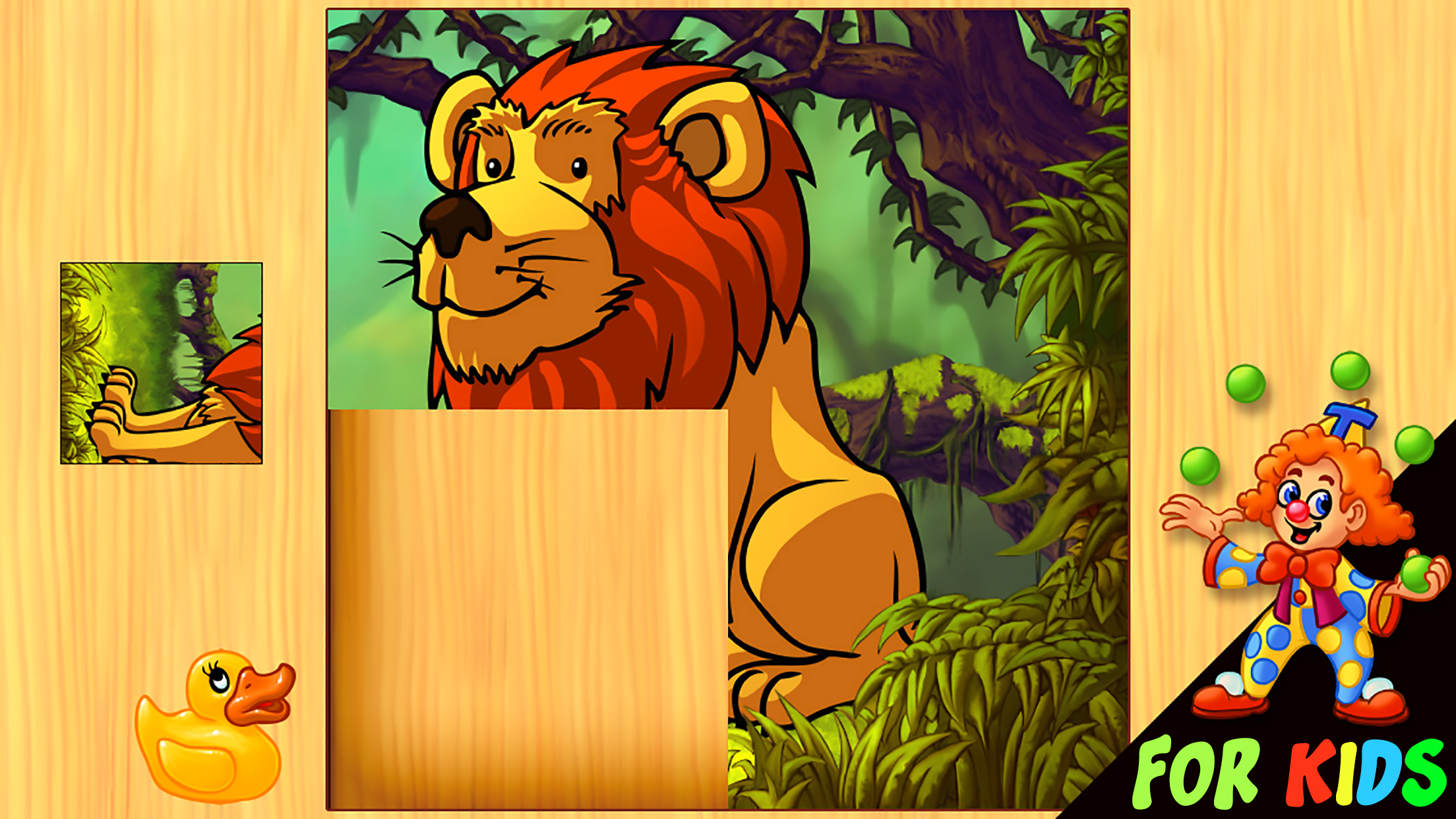 Wild Animals Puzzle – For Kids screenshot 4