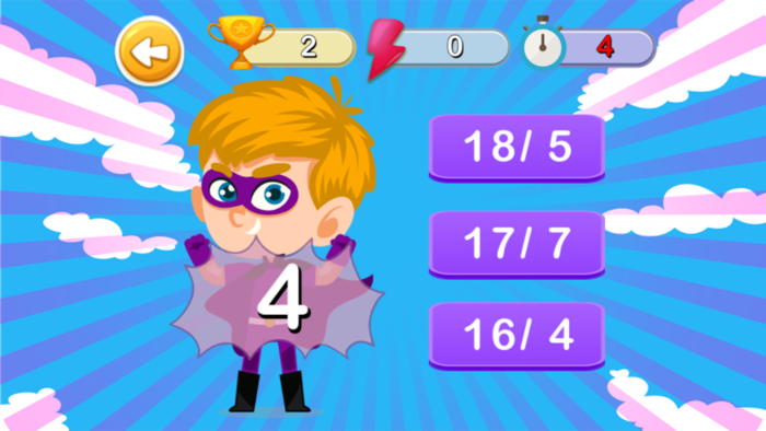 Super Hero Math Games
