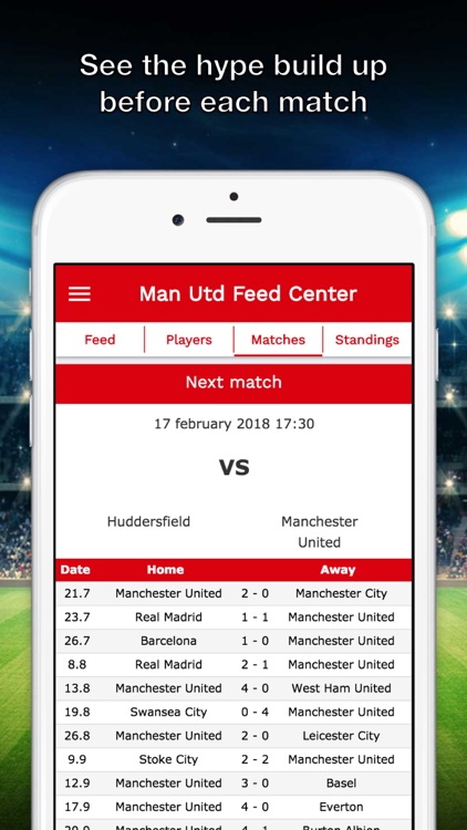 Feed Center for Man Utd News