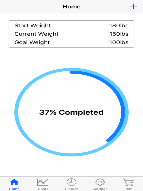 Screenshot #4 pour Body Weight Loss Tracker With Record Chart And Log