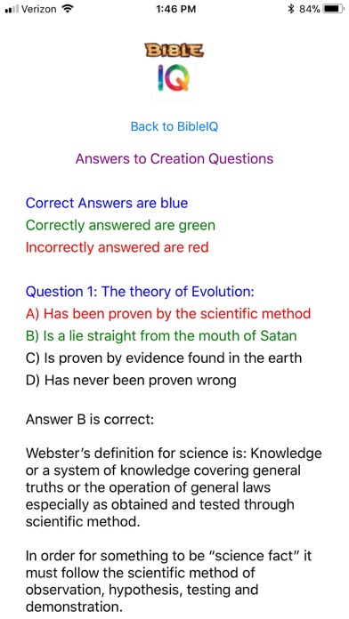 Screenshot #2 pour BibleIQ