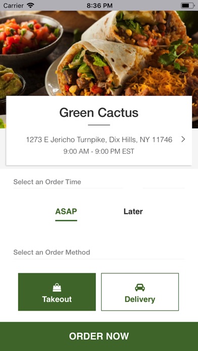 Green Cactus Mexican Grill screenshot 2