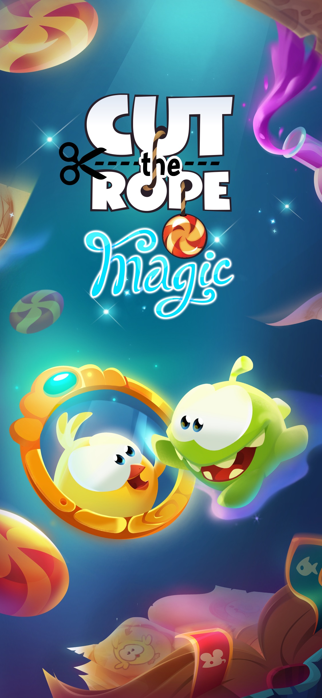 Screenshot do app Cut the Rope: Magic GOLD