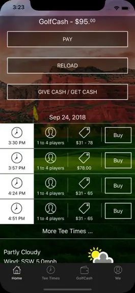 Game screenshot Sedona Golf Resort Tee Times apk