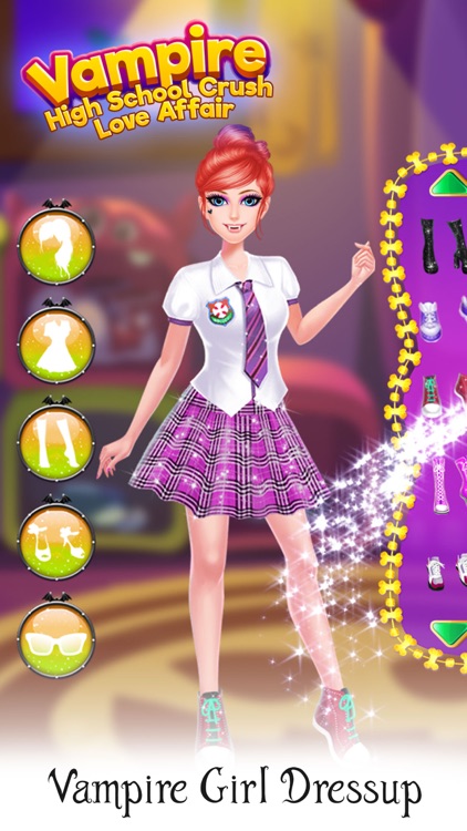 Vampire High School Crush & Love Affair screenshot-4