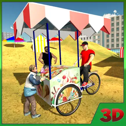 Beach Ice Cream Bicycle Cart Cheats