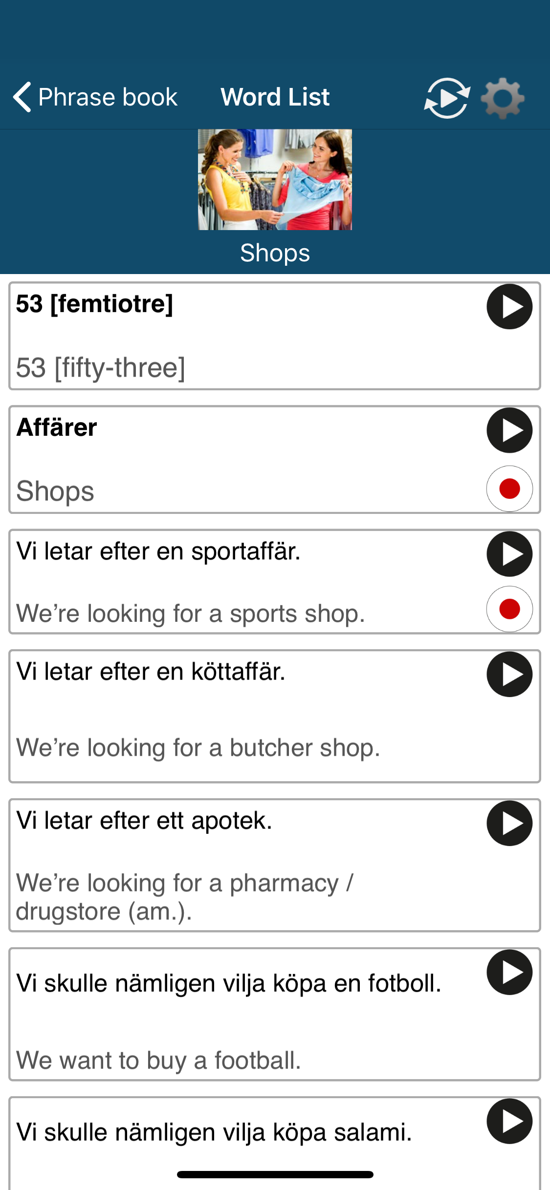 Learn Swedish – 50 languages