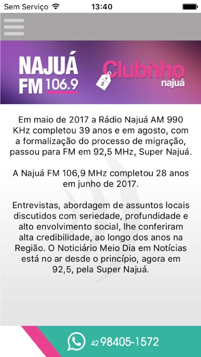 Najuá FM 106,9 screenshot 4