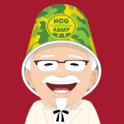 KFC Buckethead Stickers app icon
