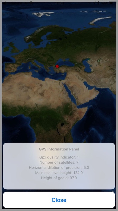 GPS Location Collector screenshot 2