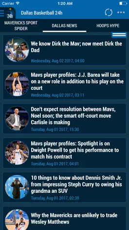 Game screenshot 24h News for Dallas Mavericks mod apk