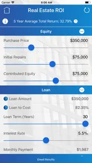 real estate roi calculator iphone images 2