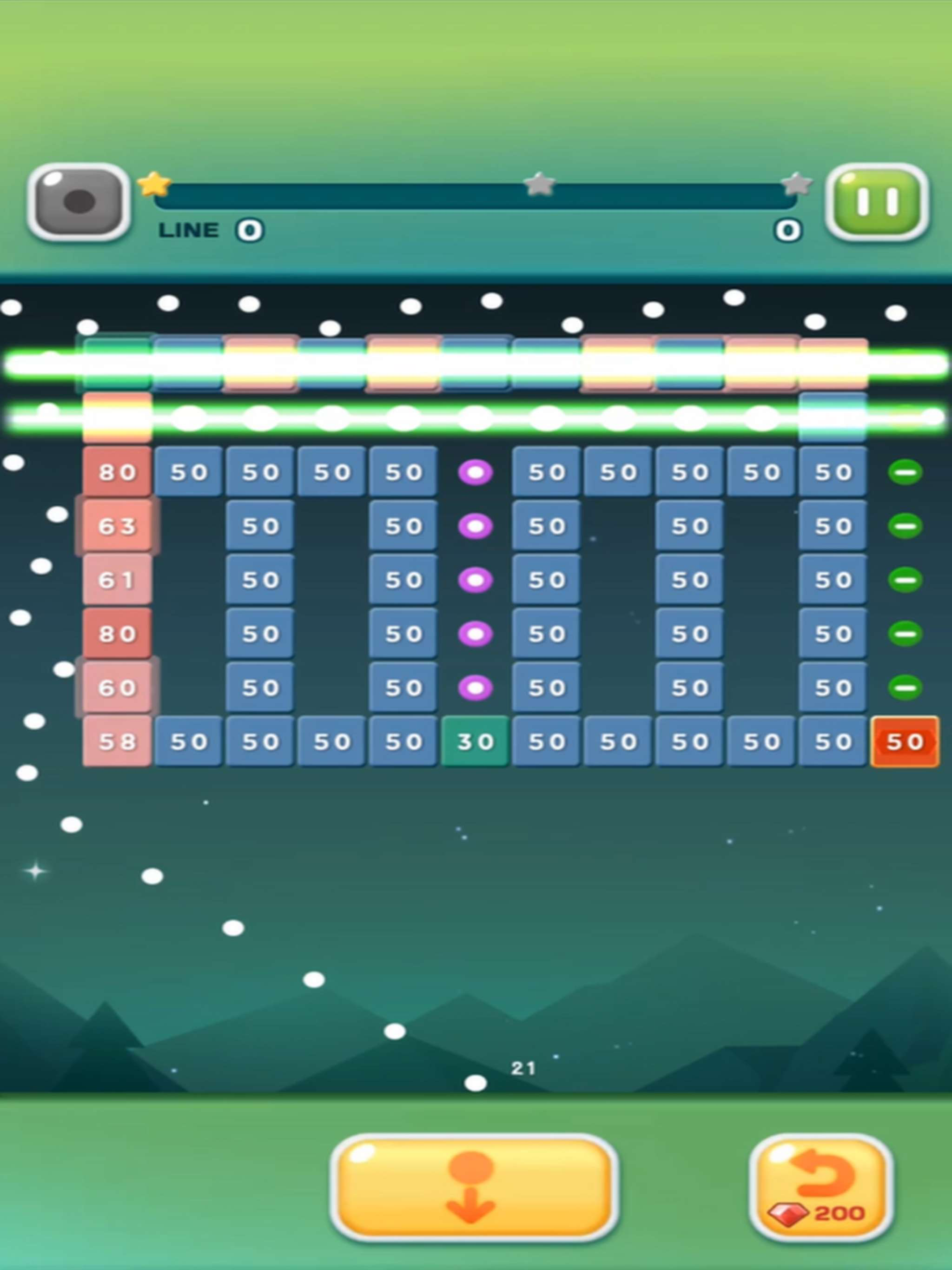 Bricks Breaker Shot
