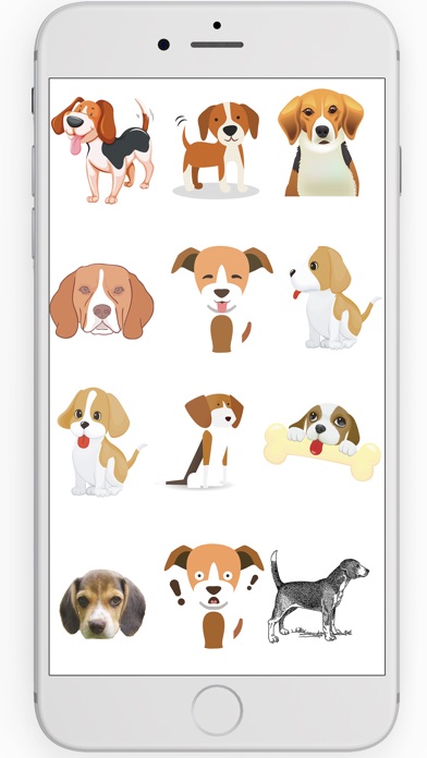 Beagle stickers pack screenshot 3