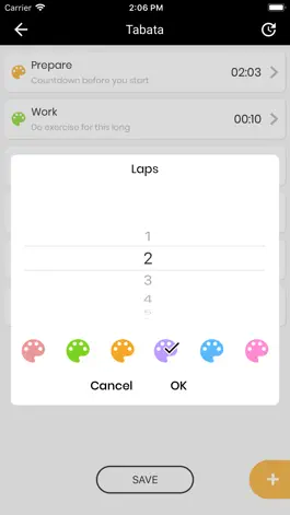 Game screenshot Tabata Timer, HIIT Workout hack