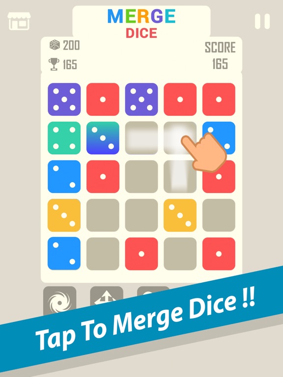 Screenshot #4 pour Merge Dice - Rolling Blocker