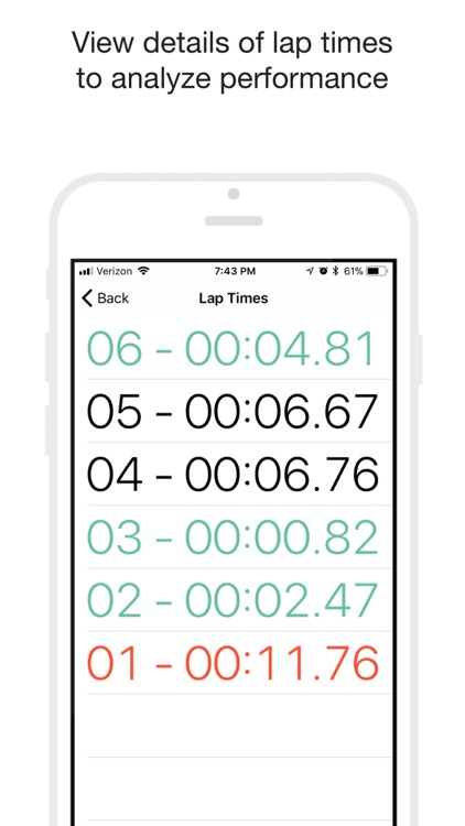 BetterMile - Lap Timer screenshot-3