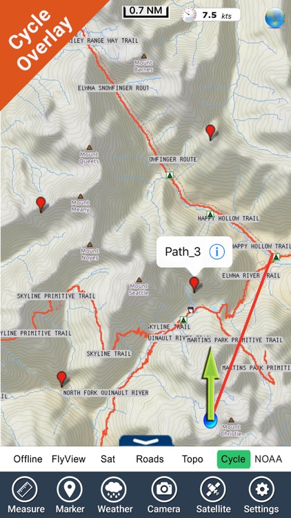 Olympic National Park GPS Maps screenshot-3