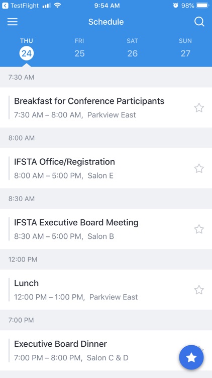 January 2019 IFSTA Meeting