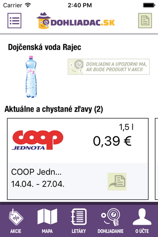 Dohliadač - Akcie a Letáky screenshot 3