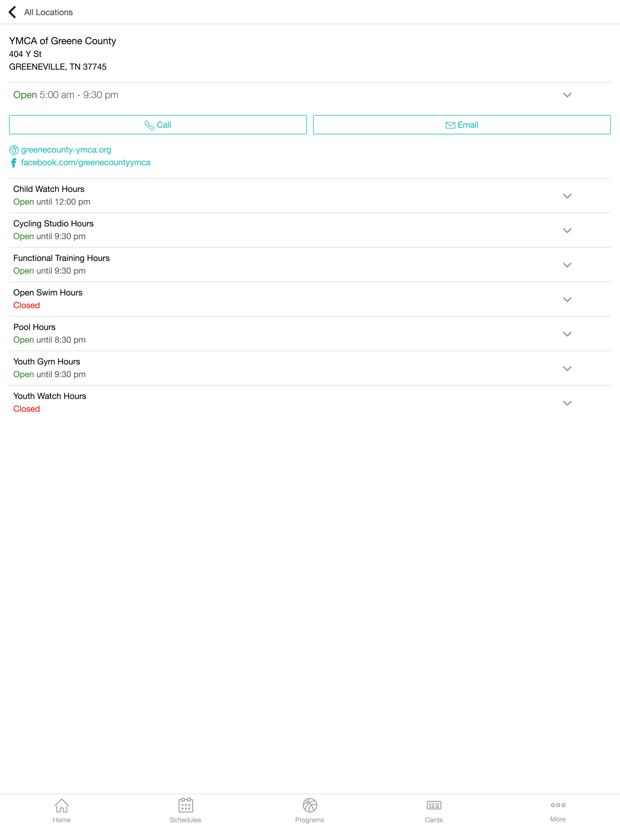 YMCA of Greene County screenshot 5