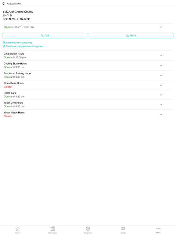 Screenshot #4 pour YMCA of Greene County