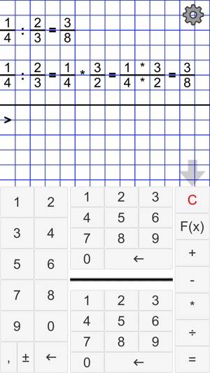 Fraction Calc Step By Step(圖2)-速報App
