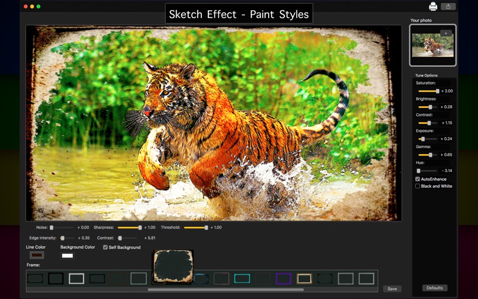 #3. Sketch Effect - Paint Styles (macOS) 由: Clovis Michel Pedroso Picanco