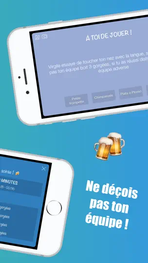 Capture d'écran de Drink Team - Jeu à Boire sur iPhone 4
