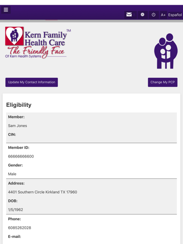 Kern Family Health Care LINK screenshot 4