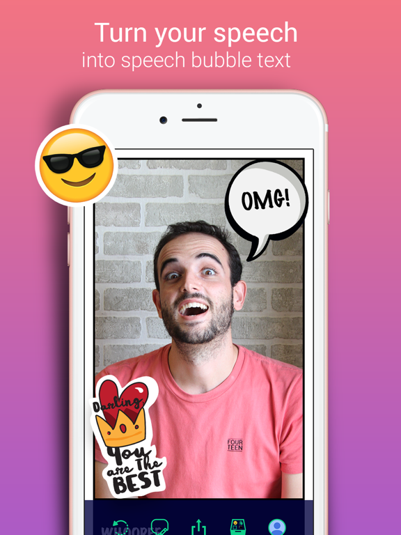 Screenshot #6 pour Whoopee - Comic Camera, Video, Gif & Live Photo